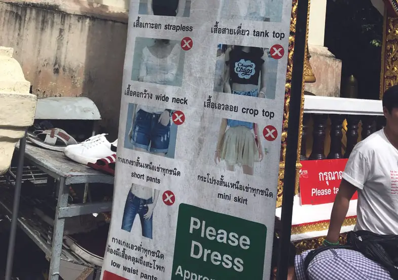 qué ponerse en Tailandia