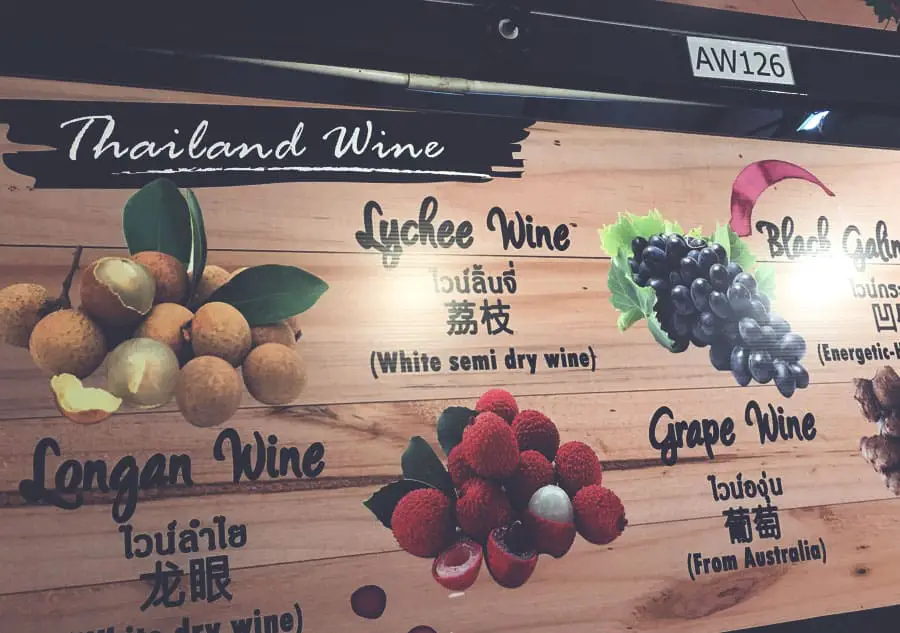 Wine in Thailand