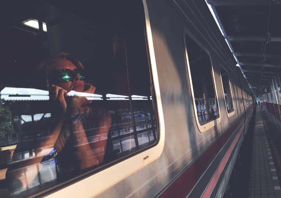 Train in Thailand